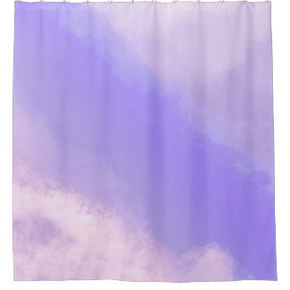 Nuages - Rideau de douche violet/Lilac