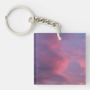 Nuages roses bleus