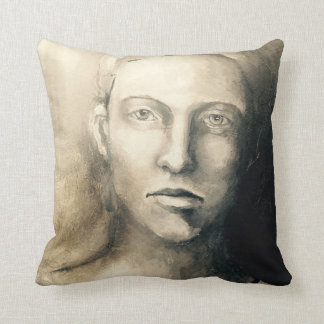 Nuances de coussin du portrait #1 de gris