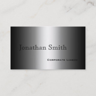 Nuances de gris Carte de visite standard