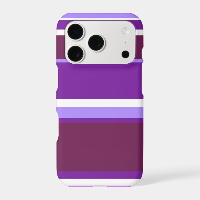 Nuances de rayures violettes (Verso)
