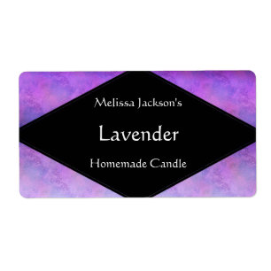 Nuances de savon pourpre ou bougie