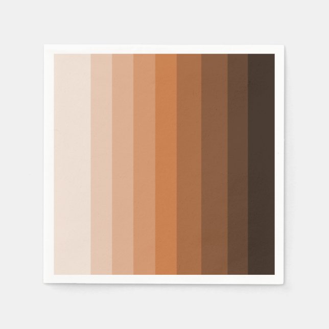 Nuances de serviettes en papier Brown (Devant)