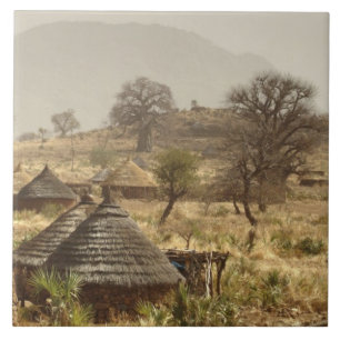Nuba Mountains, Nugera village Tile