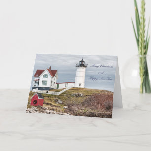 Nubble Light Christmas Card