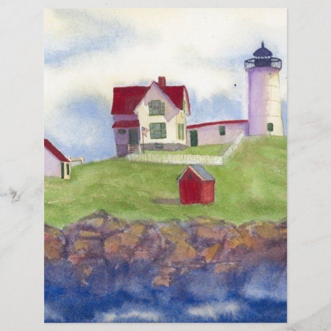 Nubble Light House York Maine (Front)