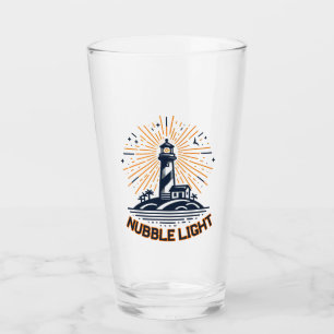 Nubble Light Maine Sunrise Glass