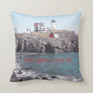 Nubble Lighthouse - American MoJo Pillow