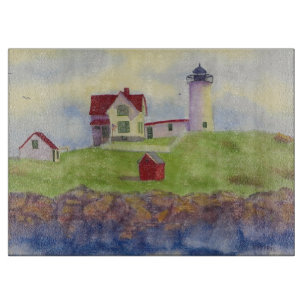 Nubble Lighthouse Cutting Board 