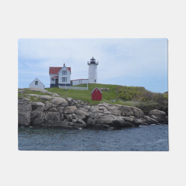 Nubble Lighthouse, Maine Doormat (Front)