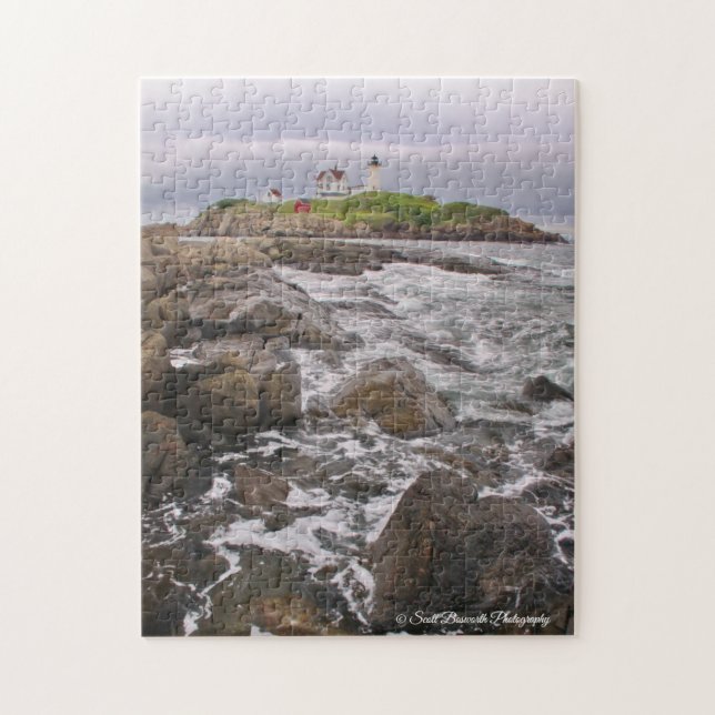 Nubble Lighthouse - Maine Jigsaw Puzzle (Vertical)