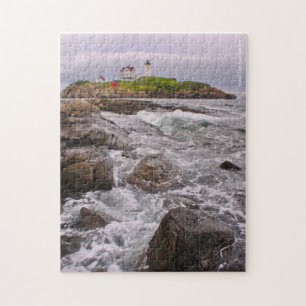 Nubble Lighthouse York, Maine Jigsaw Puzzle