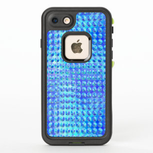 Nubby Blue Glass