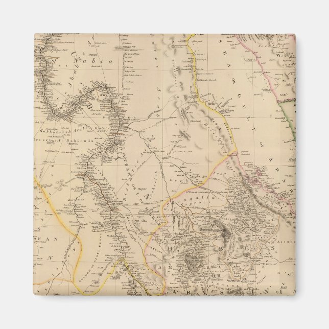 Nubia, Abyssinia 2 Magnet (Front)