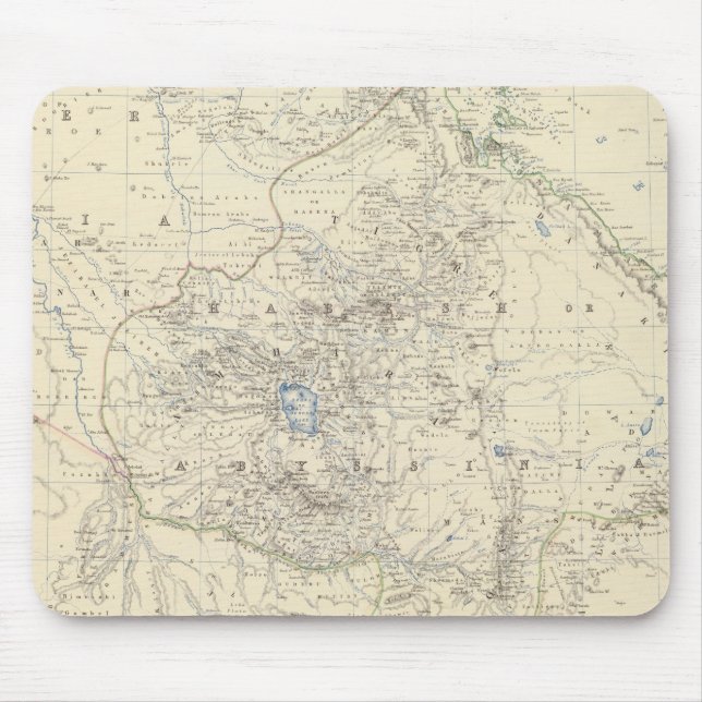 Nubia, Abyssinia Mouse Pad (Front)