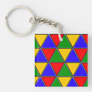 Nubian African Art – Heritage, African Pride Keychain