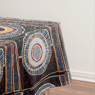 Nubian Bohemian Geometric Print Tablecloth