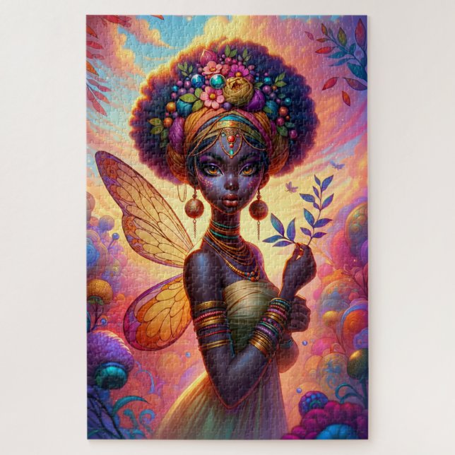 Nubian Fairy Jigsaw Puzzle (Vertical)