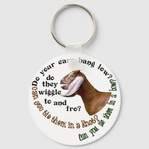 NUBIAN GOAT - DO YOUR EARS HANG LOW? KEYCHAIN
