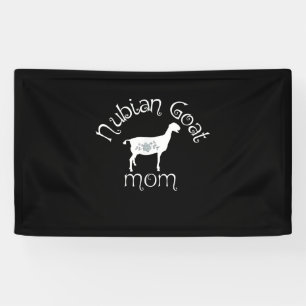 Nubian Goat Mom Gift Banner