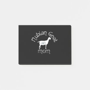 Nubian Goat Mom Gift Post-it Notes