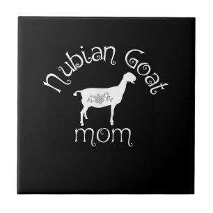 Nubian Goat Mom Gift Tile