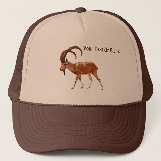 Nubian Ibex - En Gedi Trucker Hat (Front)