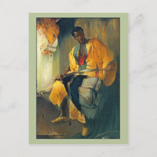 Nubian Man by Franciszek Zmurko Postcard