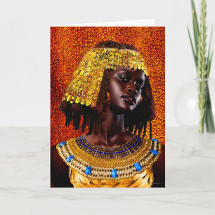 Nubian Queen • Greeting Card