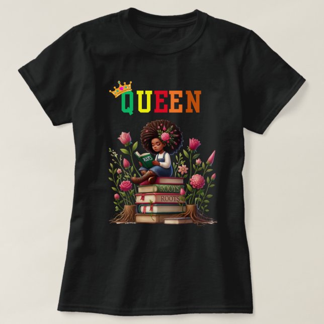 Nubian Queen: History Women's T-Shirt (Design Front)