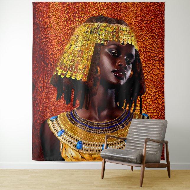 Nubian Queen  Tapestry (In Situ)