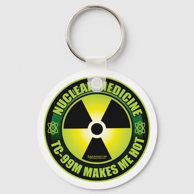 Nuc Med Tech Keychain (Front)