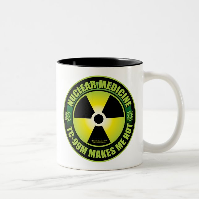 Nuc Med Tech Two-Tone Coffee Mug (Right)