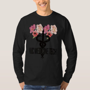 Nuc Med Technologist Caduceus Nuclear Medicine Tec T-Shirt