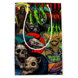 Nuclear Crunch Mutant Tococlaws Skateboard Graph Medium Gift Bag