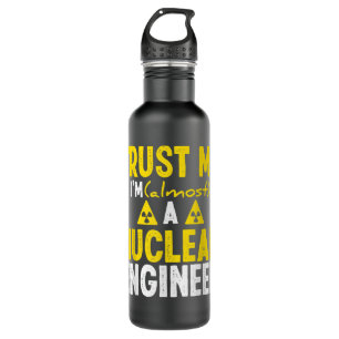 Nuclear Engineer Funny Nuclear Engineering Essenti 710 Ml Water Bottle