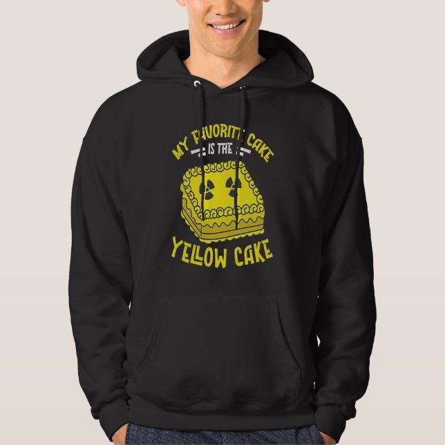 Nuclear Engineer The Yellowcake  Radiation Hoodie (Front)