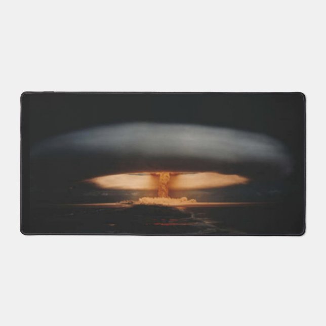 NUCLEAR EXPLOISION DESK MAT (Front)
