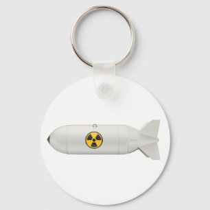 Nuclear gravity bomb keychain