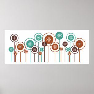 Nuclear Medicine Daisies Poster