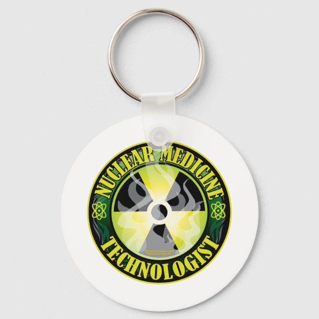 Nuclear Medicine Tech 2 Keychain (Front)