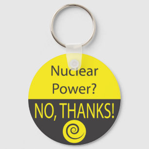 NUCLEAR POWER? NO, THANKS! KEYCHAIN