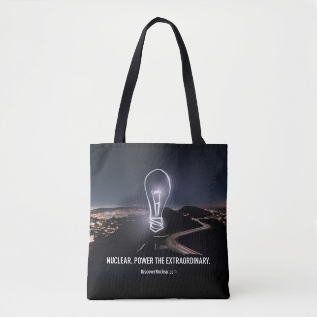 Nuclear. Power the Extraordinary Tote Bag (Front)