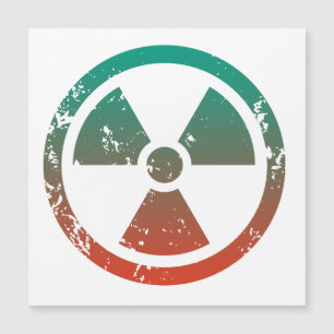 Nuclear radioactive sign