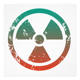Nuclear radioactive sign