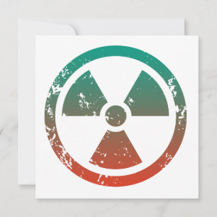 Nuclear radioactive sign