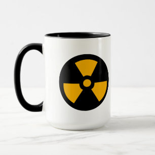 Nuclear radioactive sign mug