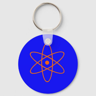 Nuclear Sign Keychain