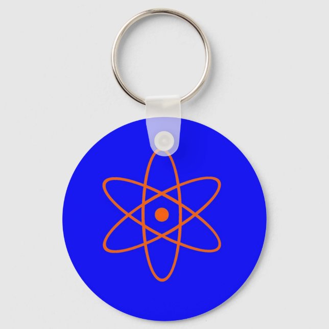 Nuclear Sign Keychain (Front)