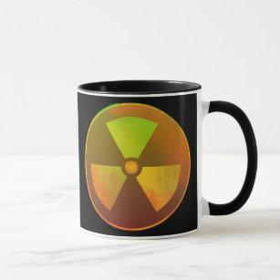 Nuclear Symbol Radioactive Glow Mug